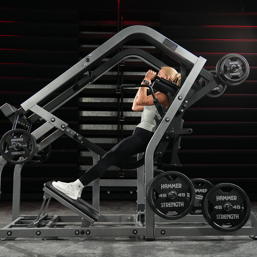 Hammer Strength Plate Loaded Pendulum-X Squat