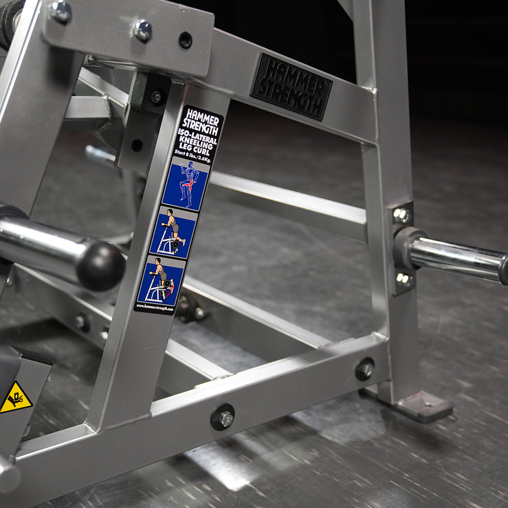 Hammer Strength Plate Loaded Iso-Lateral Kneeling Leg Curl
