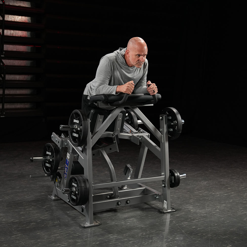Hammer Strength Plate Loaded Iso-Lateral Kneeling Leg Curl
