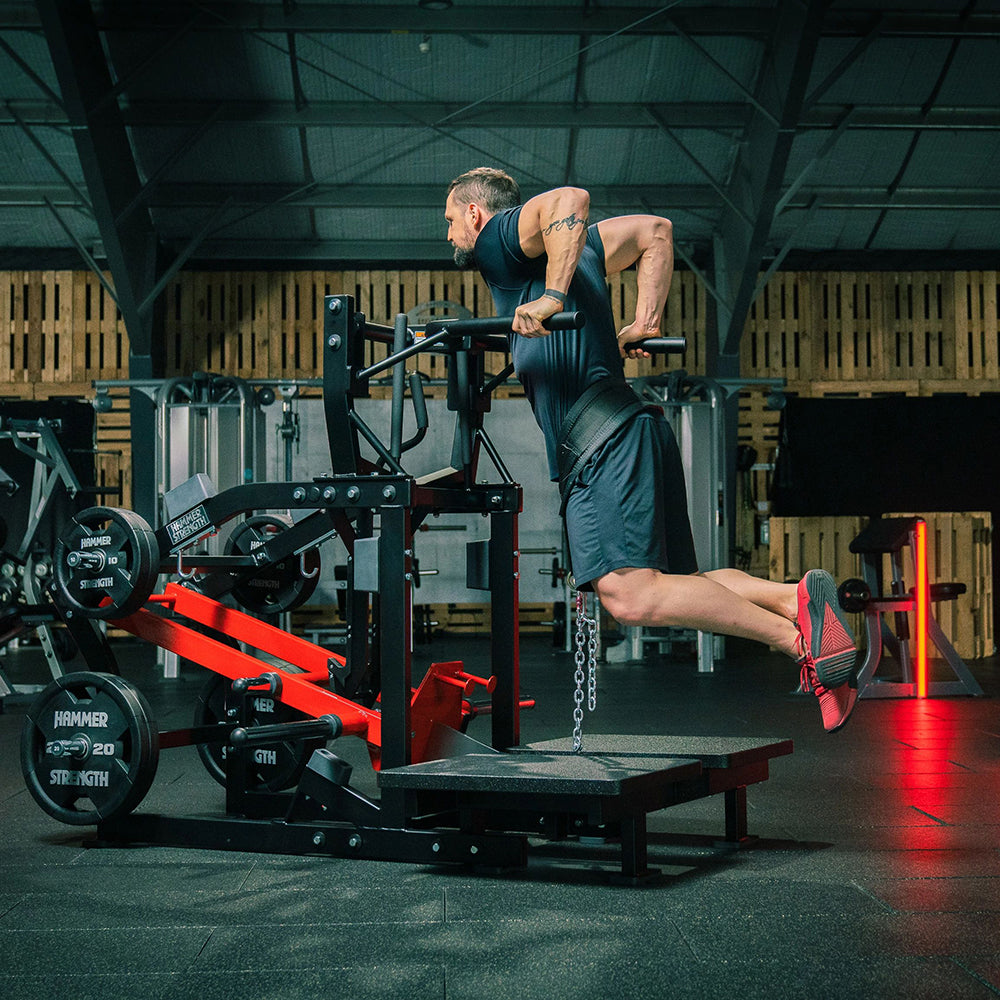 Hammer Strength Plate Loaded Belt Squat