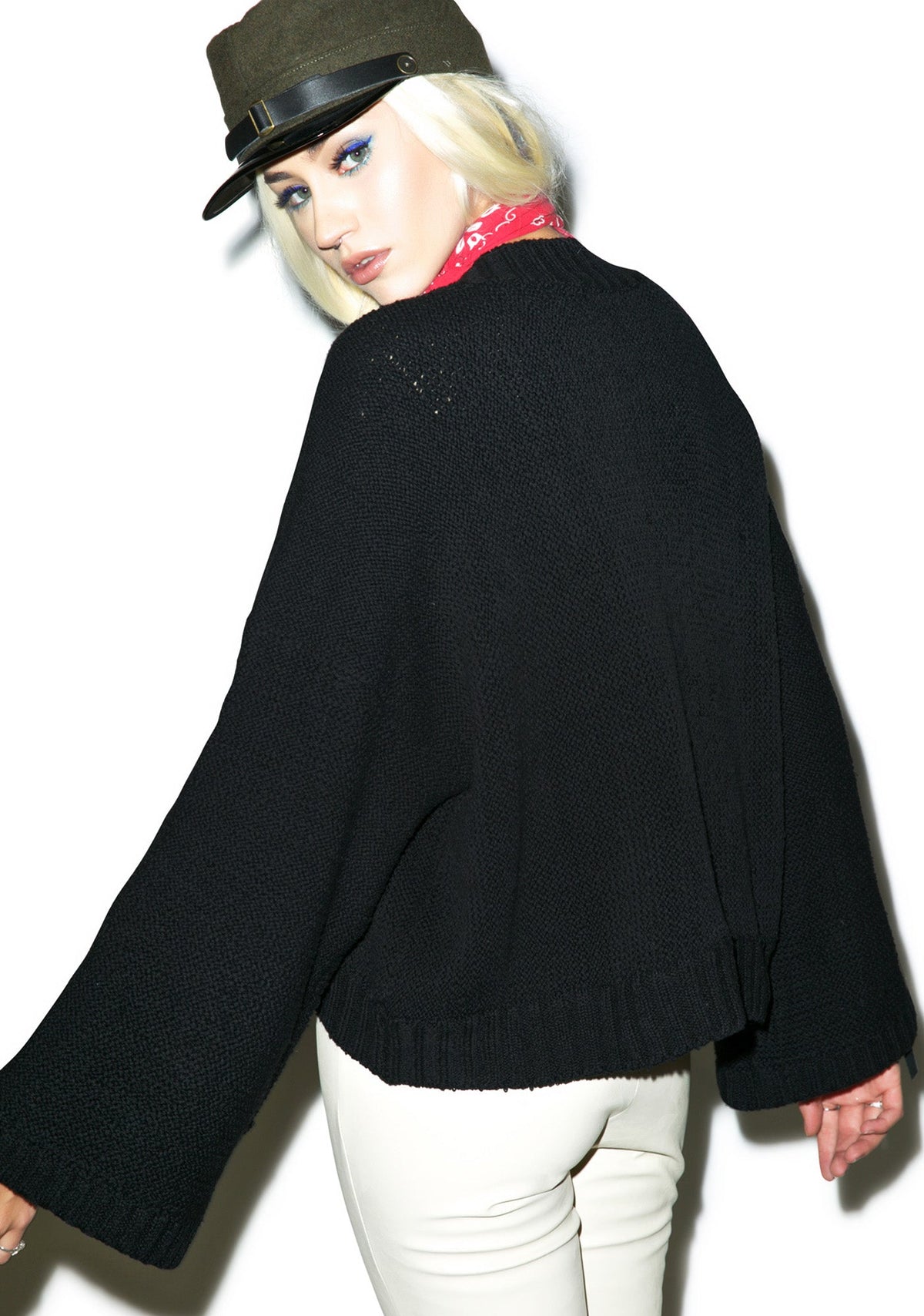 Dreamweaver Hand Knit Sweater - Gray