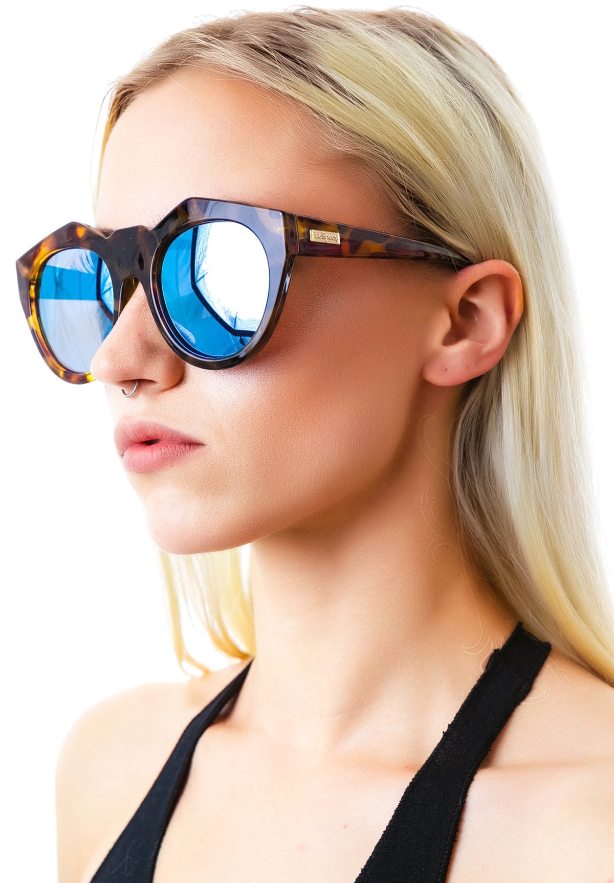 Neo Noir Sunglasses - Light Pink