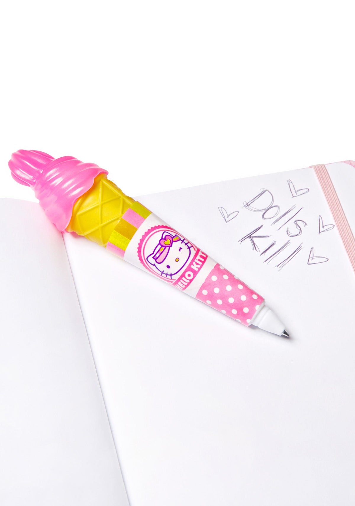 Light-Up Ice Cream Pen - Light Blue