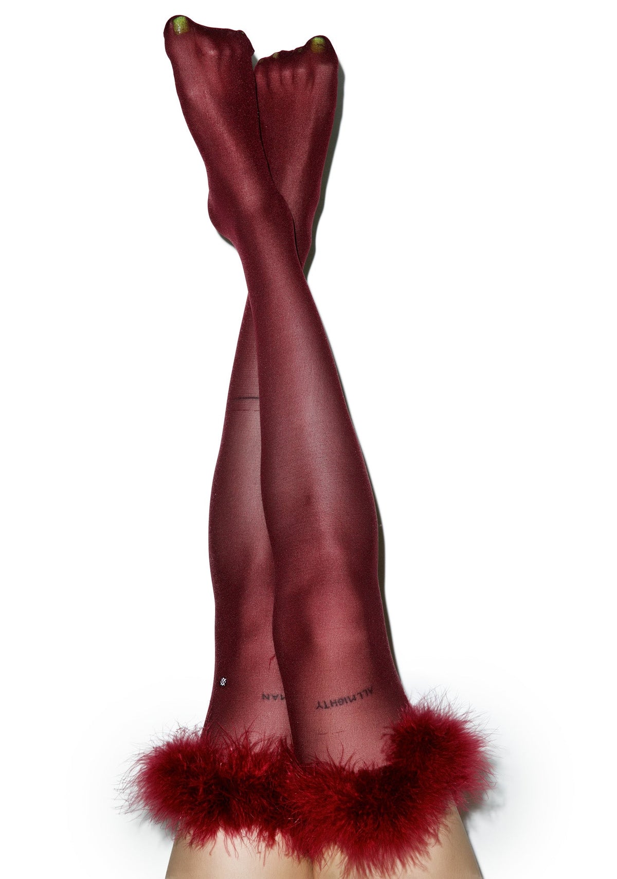 Frosty Thigh Highs - Black