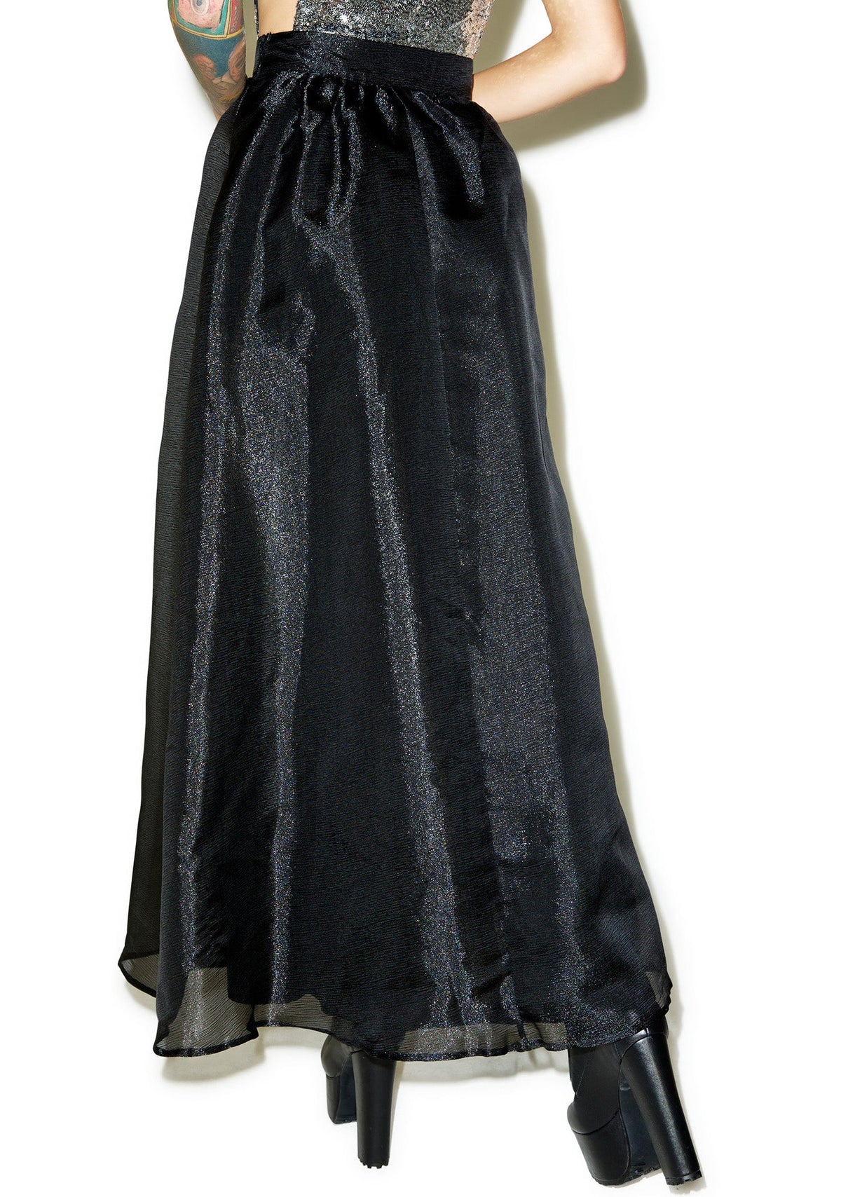 Nippon Maxi Skirt - Black