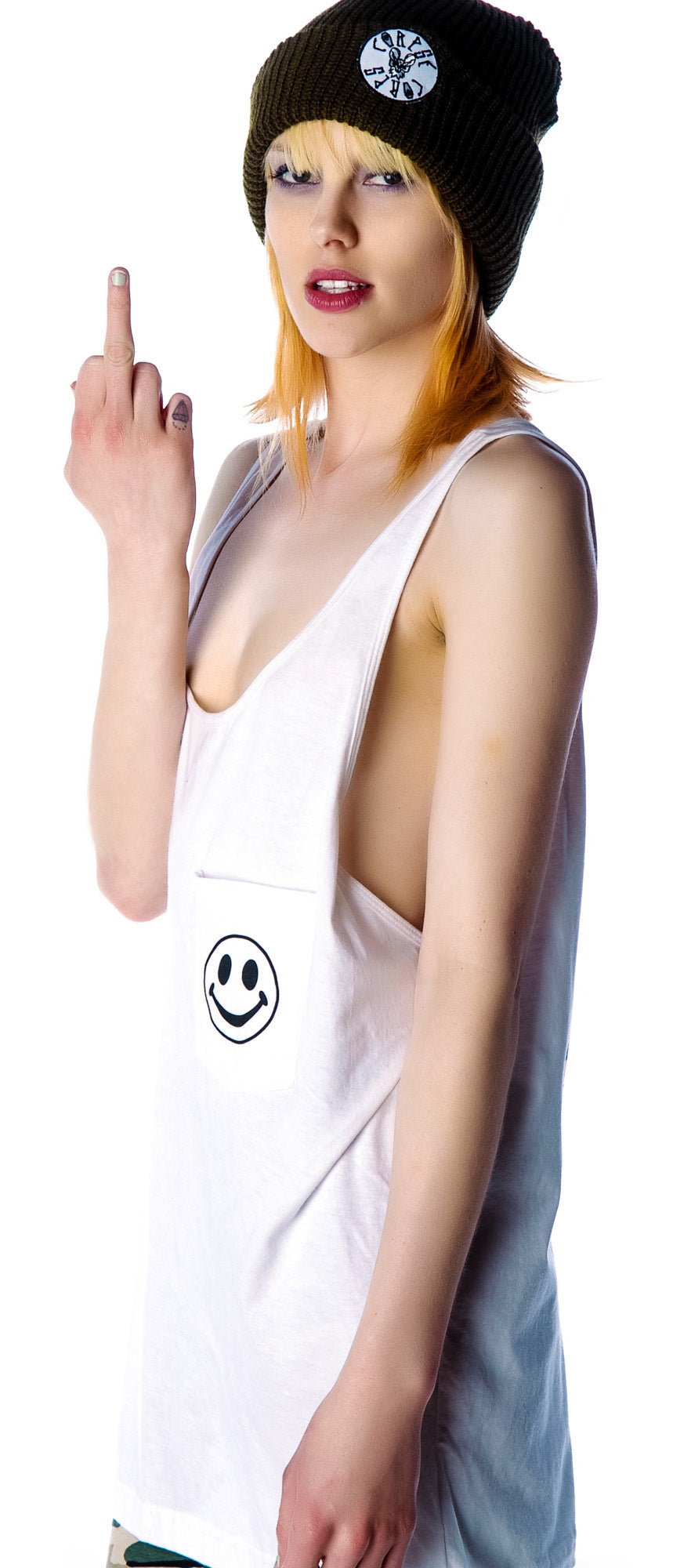 I Hate Everyone Favorite Unisex Tank Top - White