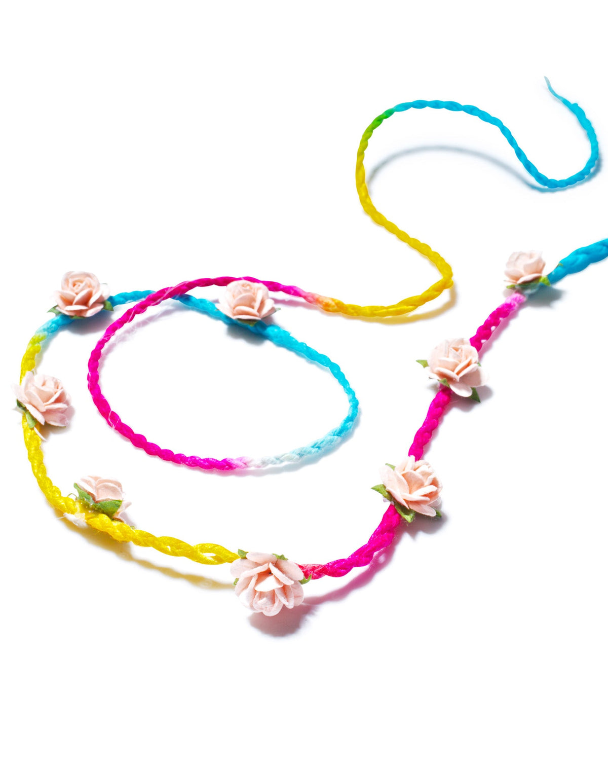 Bella Floral Headband - Pink
