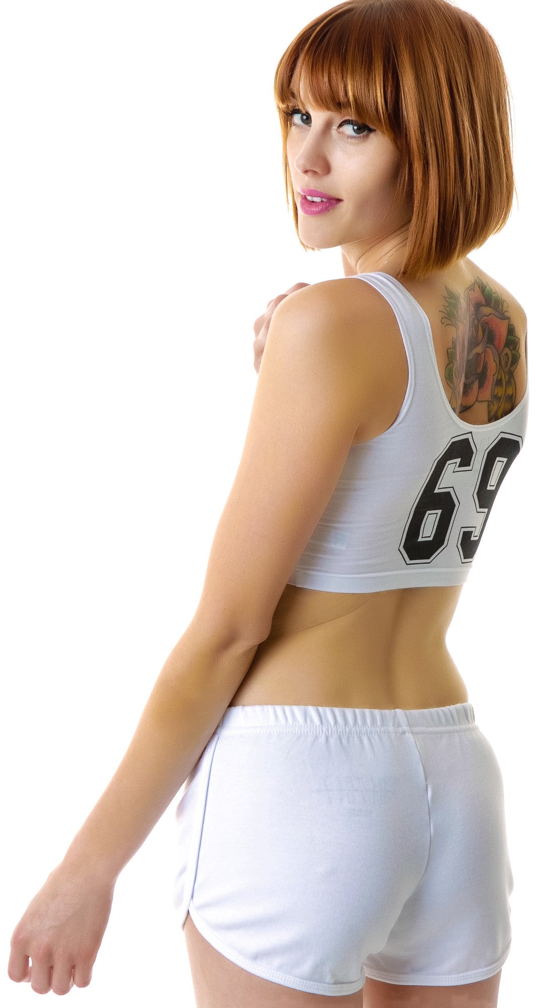 x Belle of the Brawl Sixty-Nine Shorts - White