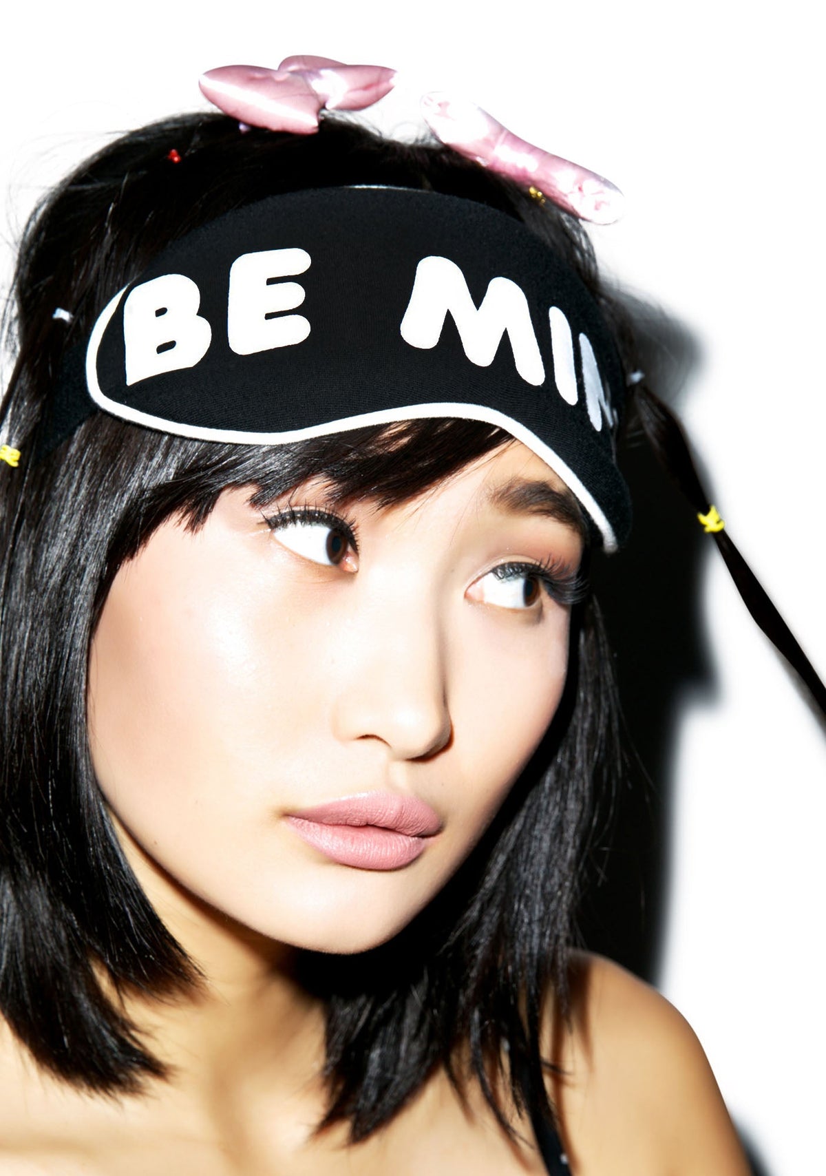 Be Mine Eye Mask - Pink