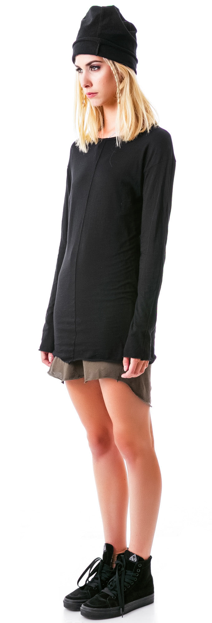 Knomad Long Sleeve Crew - Dark Green