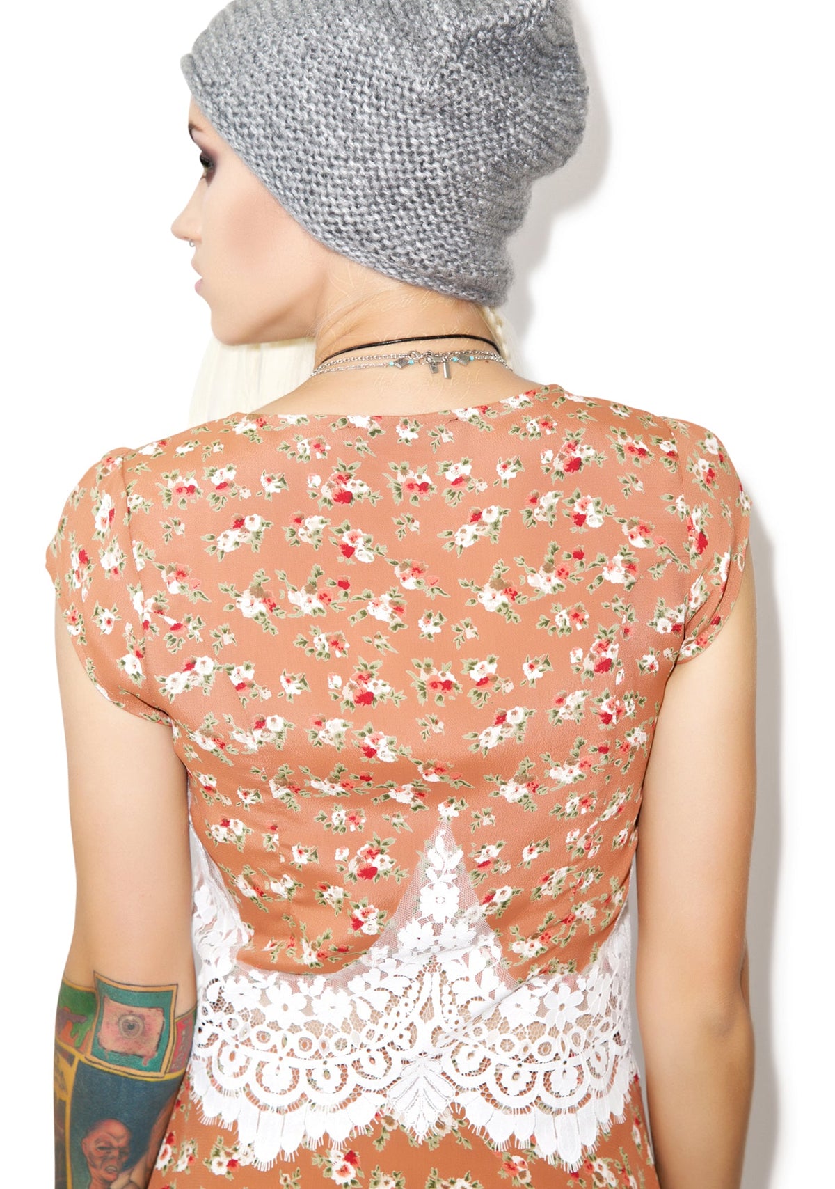 Gilly Girl Crop Top - Floral