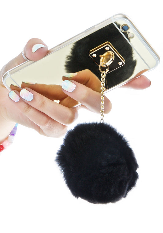 Big Furball iPhone 6/6+ Case - Light Pink