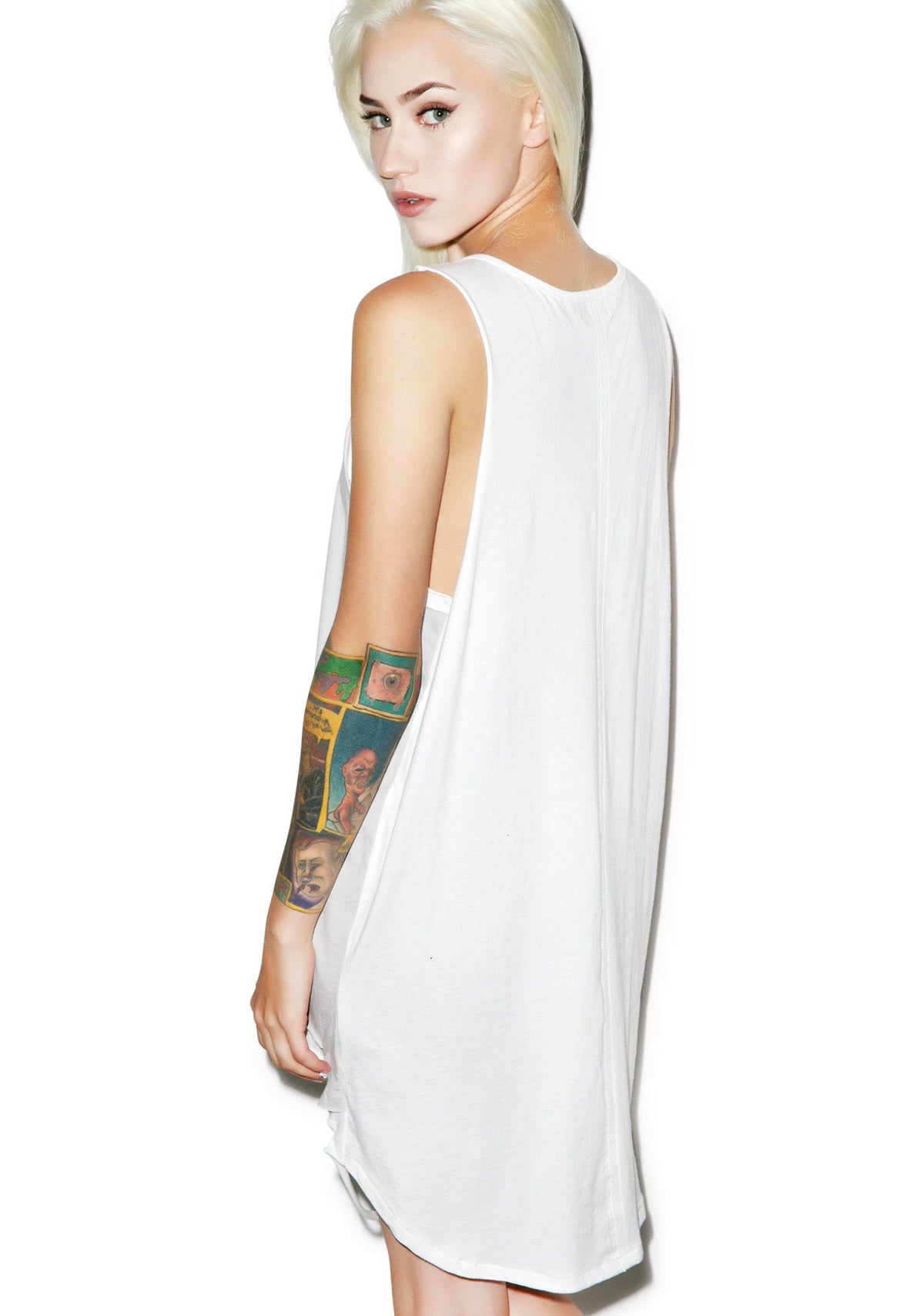 Spurlock Double Layered Tank Top - Gray