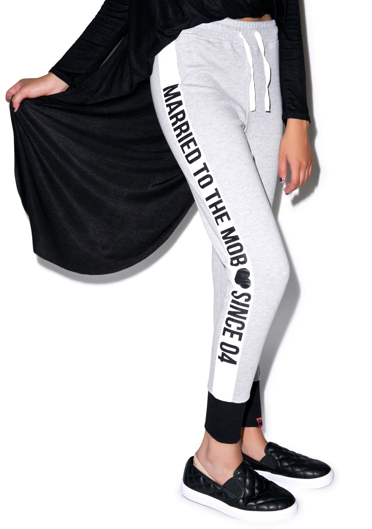 Since 04 Fleece Sweatpants - Light Gray