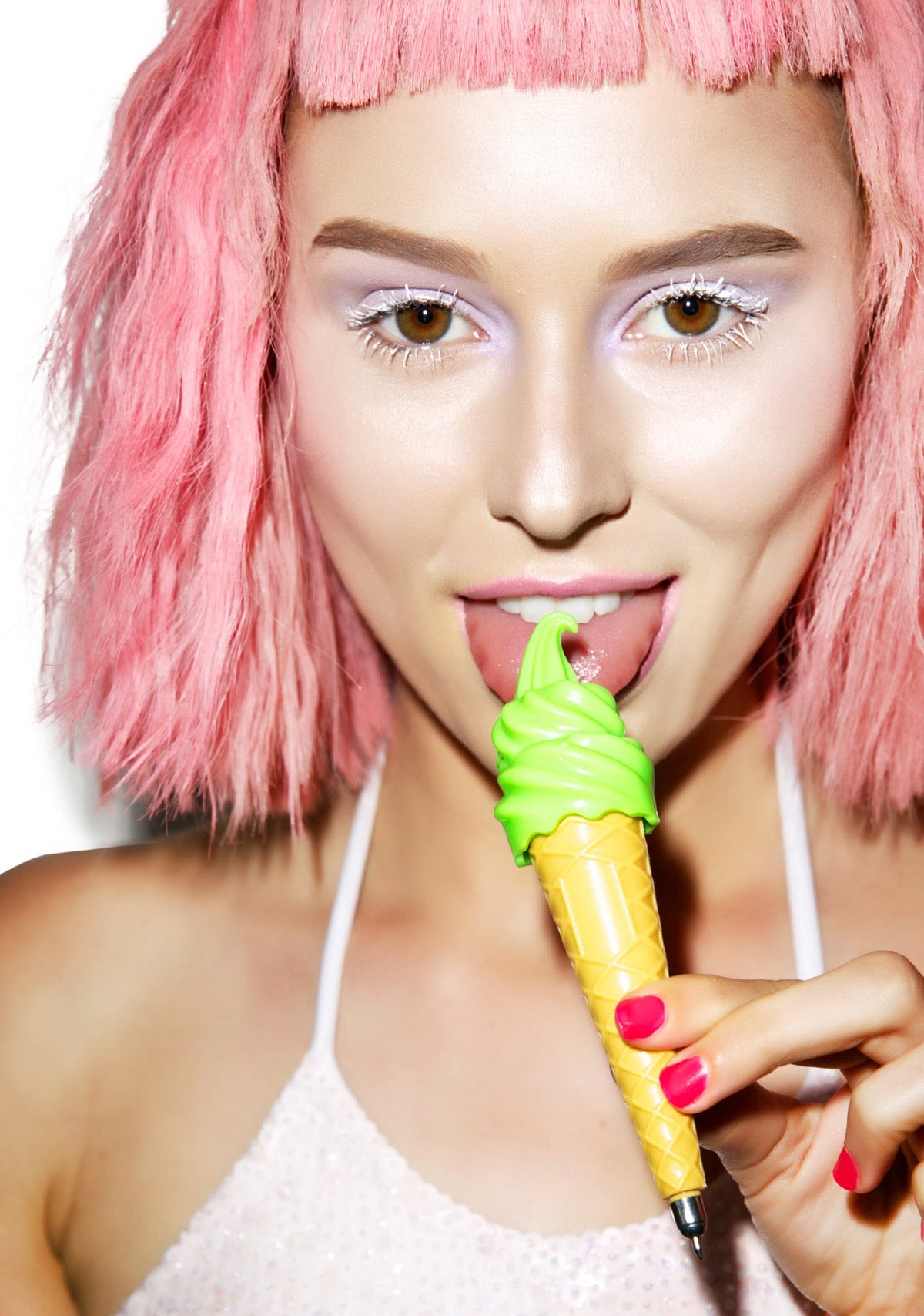 Soft Serve Ice Cream Pen - Yellow