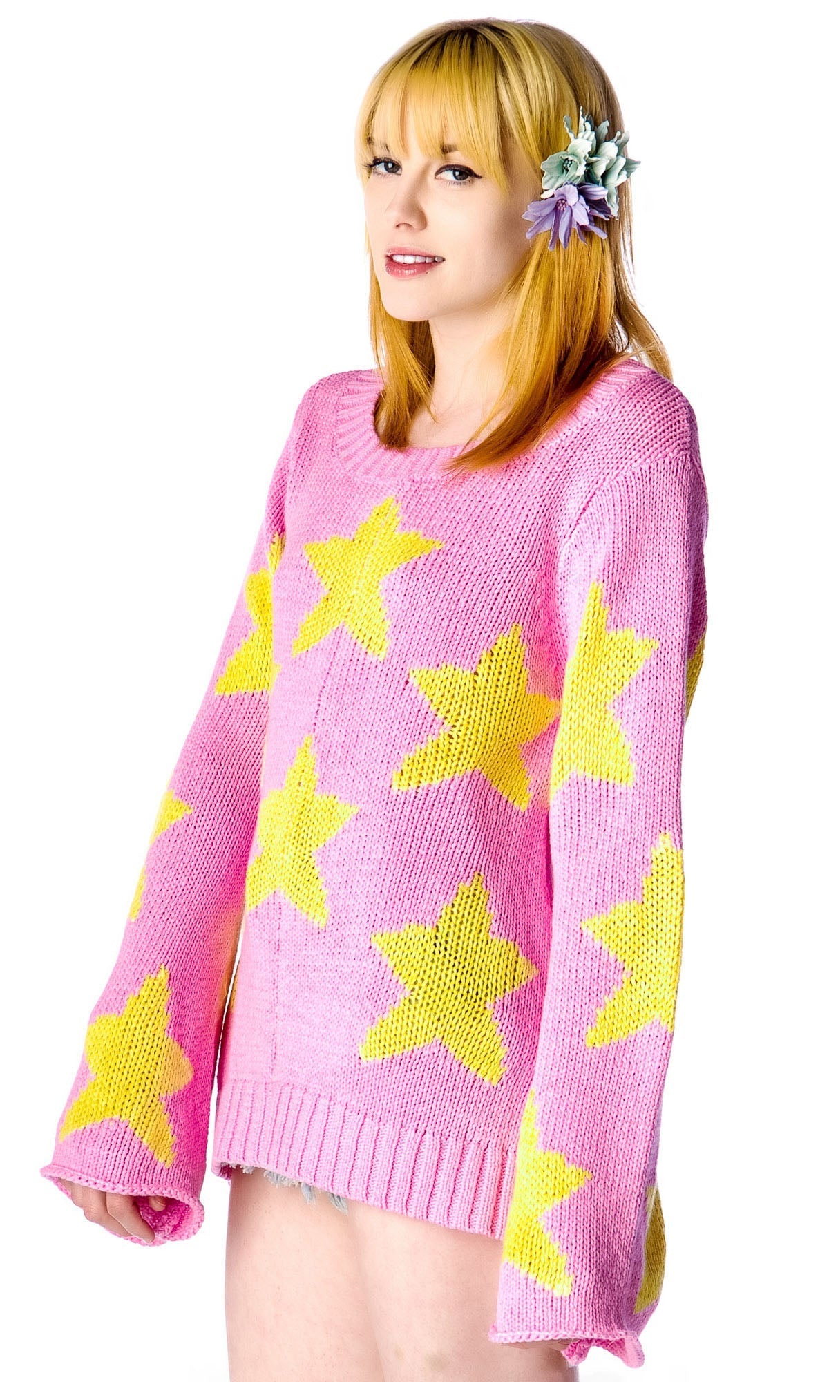 Starry Eyed Favorite Sweater - Pink