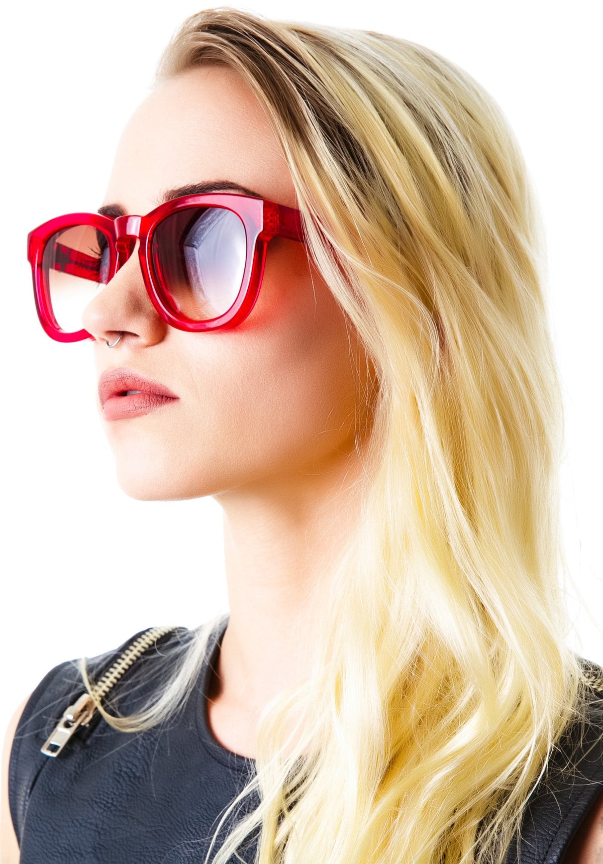 Classic Fox Sunglasses - Red