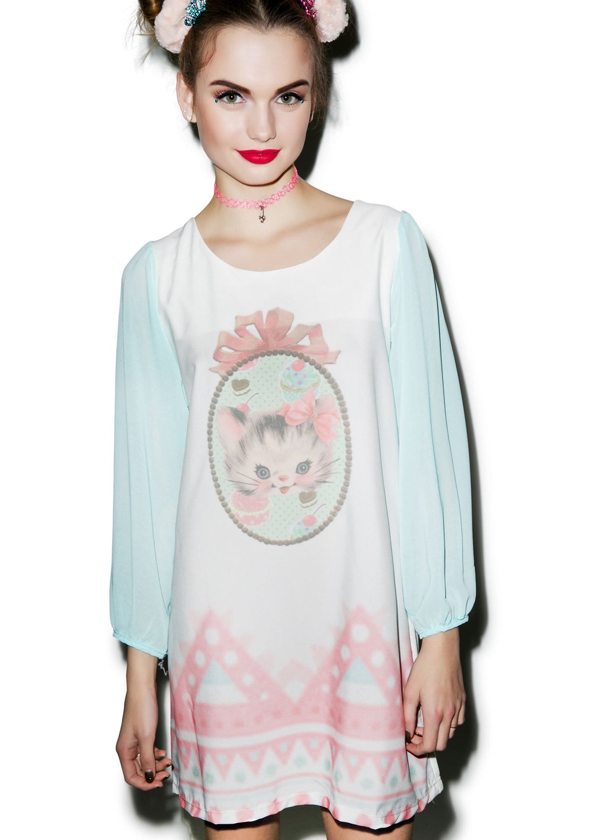 Picture Purfect Dress - Light Blue