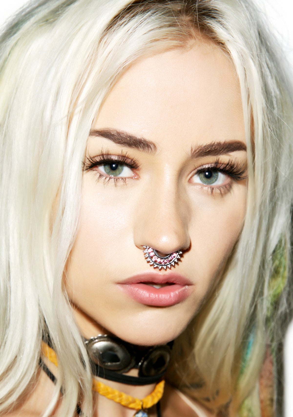 Siren Song Septum Clip - White
