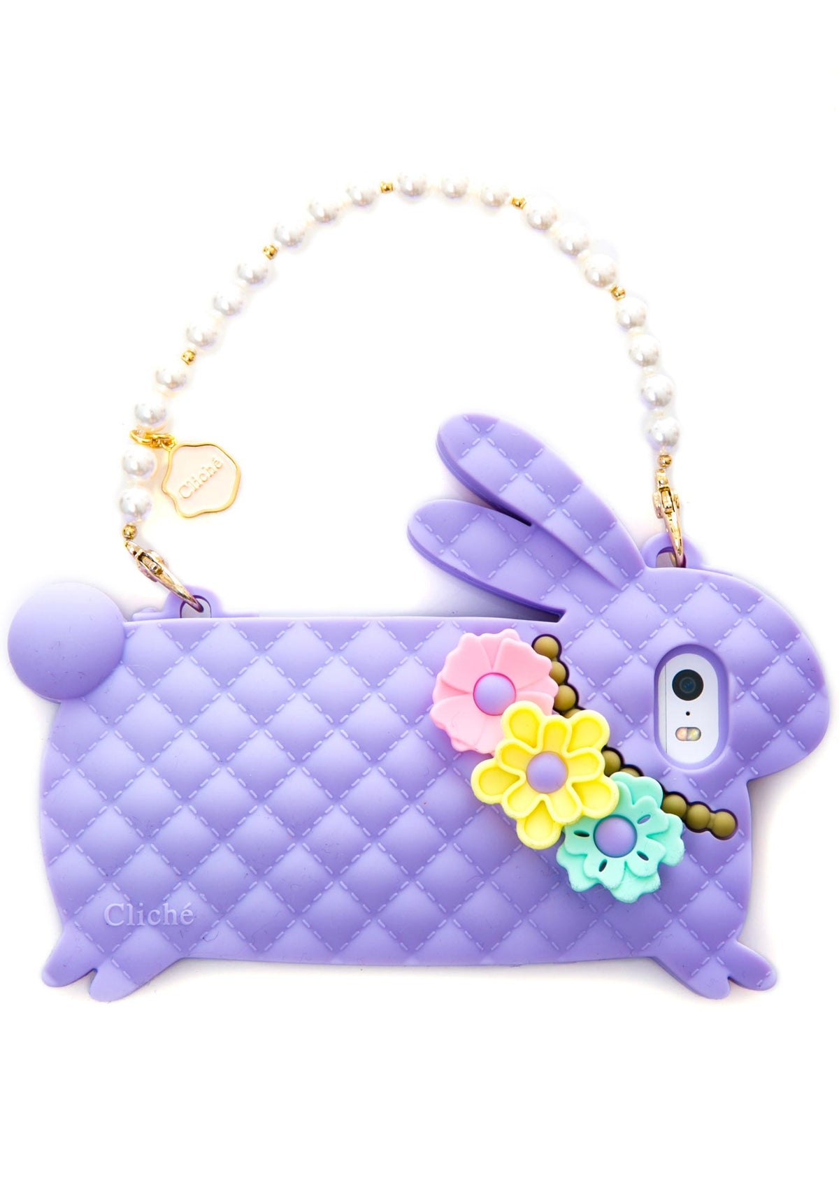 Miss Rabbit iPhone 5 Case - Purple