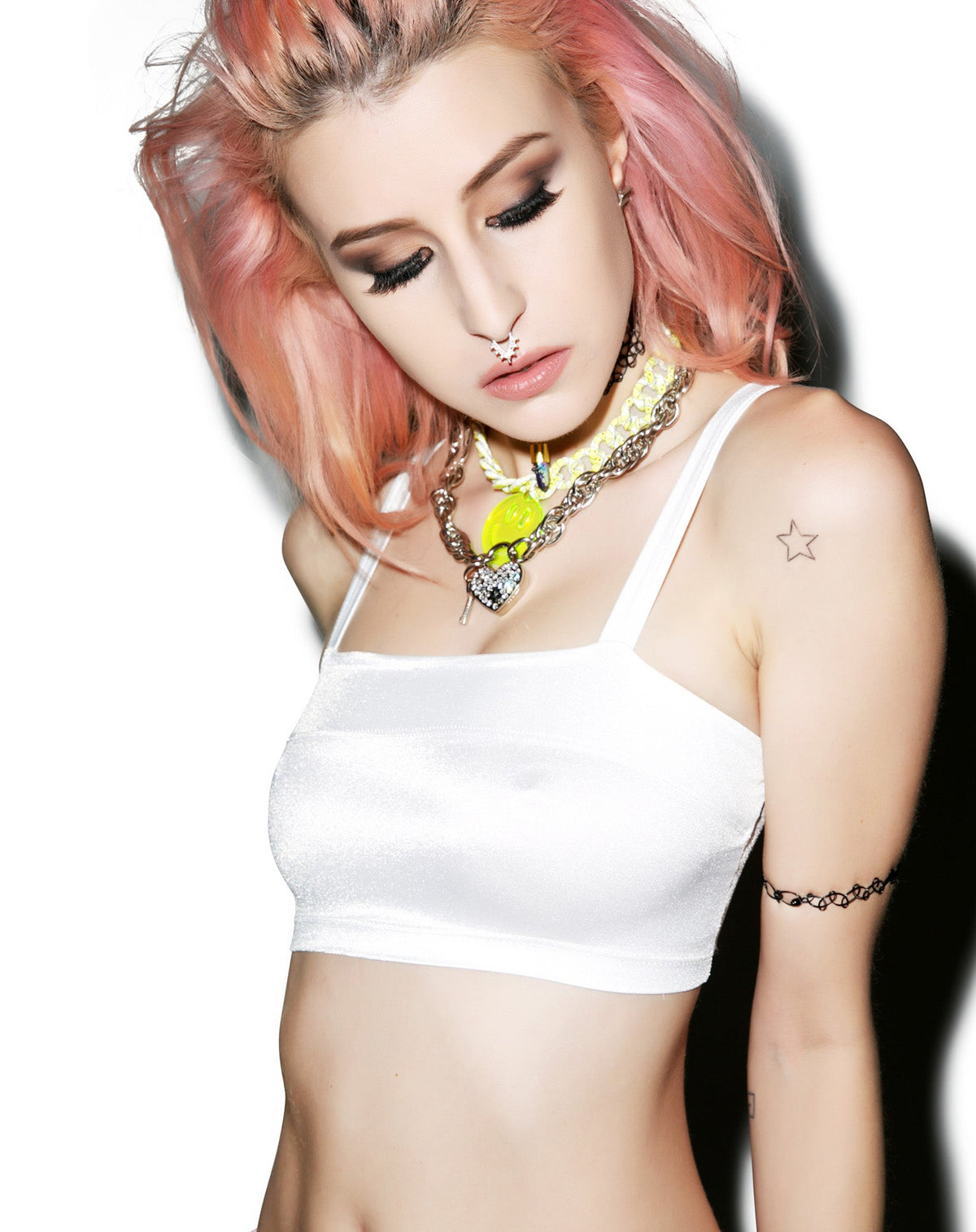 Scuba Gear Crop Top - Black