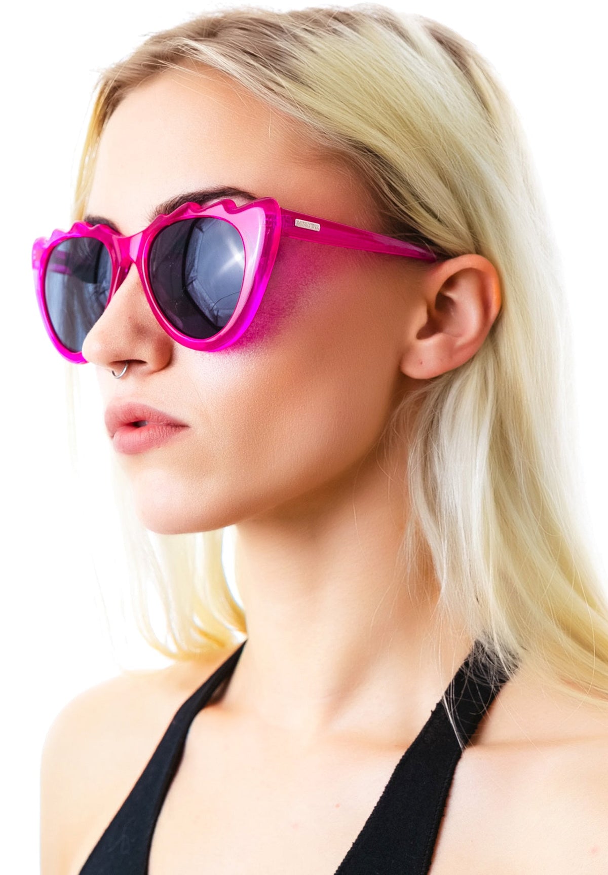 Copy Cat Sunglasses - Light Pink