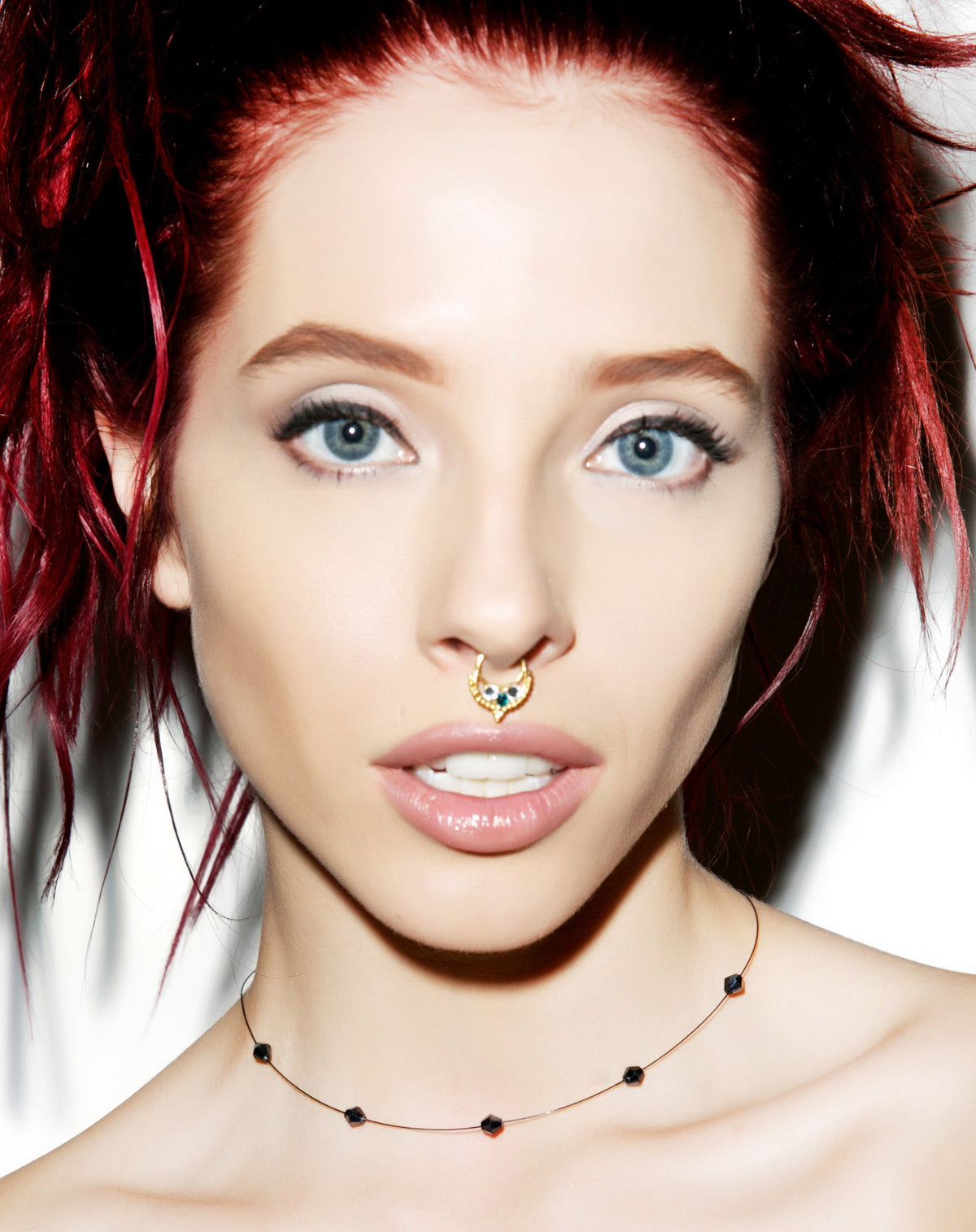 The Dark Crystal Choker - White