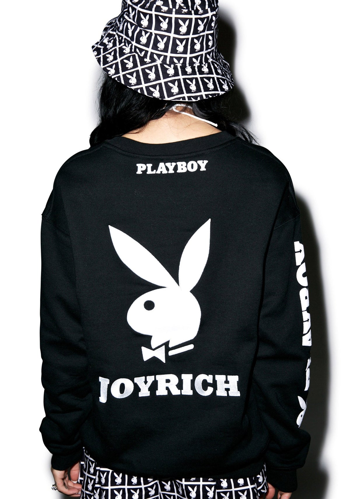 Joyrich X Playboy Knit Crew - Gray