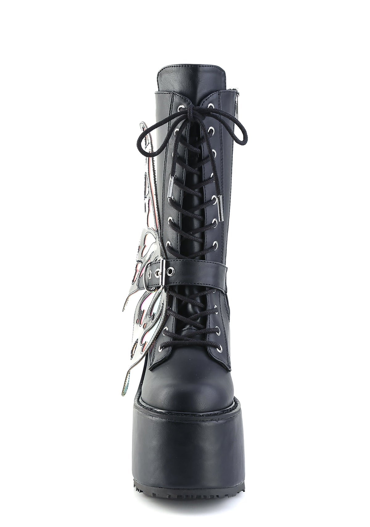Blaze-158 Platform LED Light-Up Mid-Calf Boots