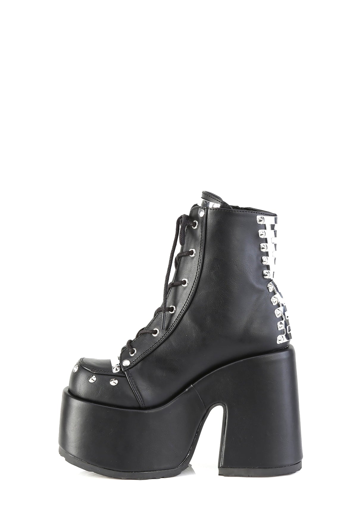 Camel-208 Platform Ankle Boots
