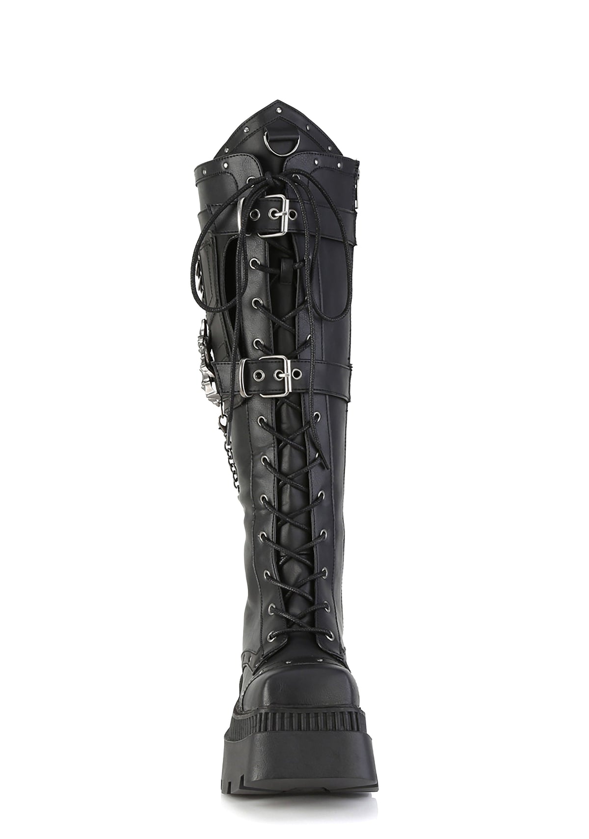 Wrath-205 Platform Knee High Boots