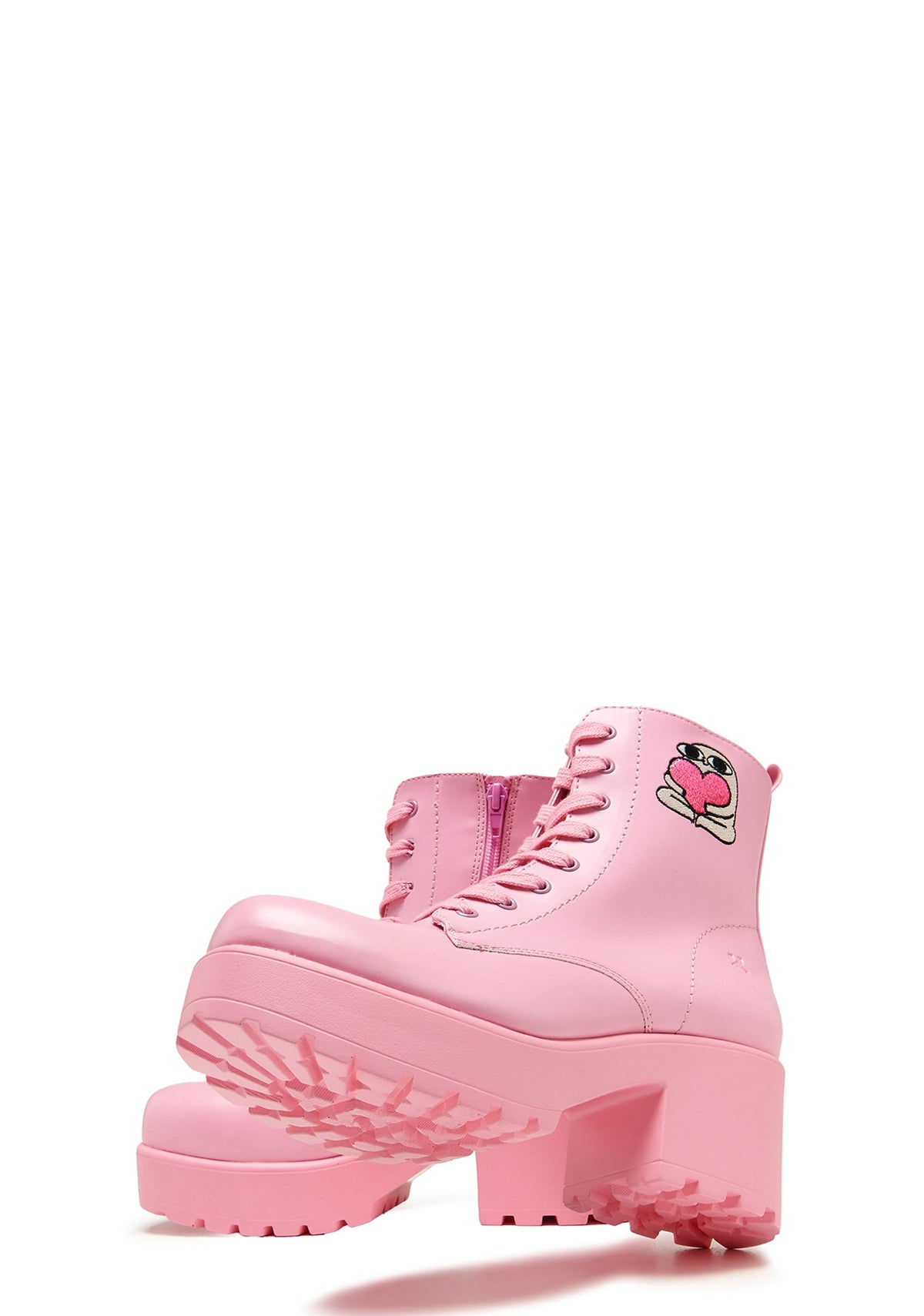 Love Urself Ketnipz Lace Up Boots