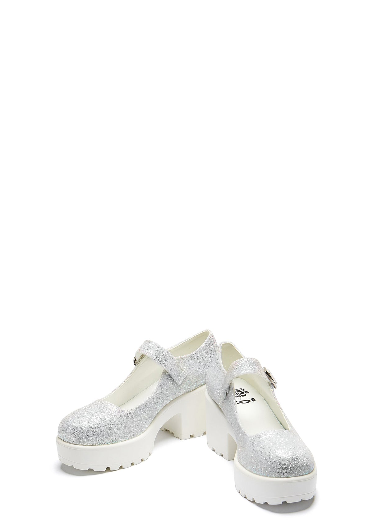 Tira Glitter Mary Janes Damn it Janet! Edition