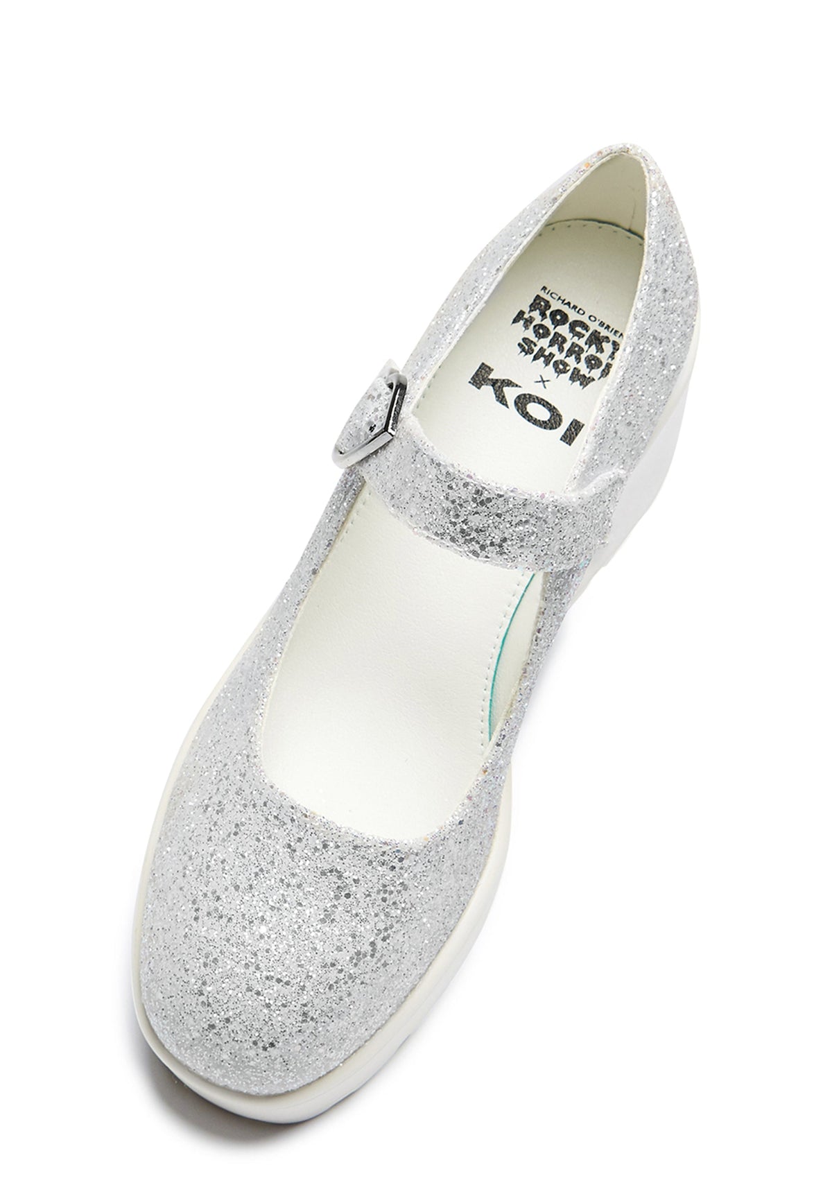 Tira Glitter Mary Janes Damn it Janet! Edition