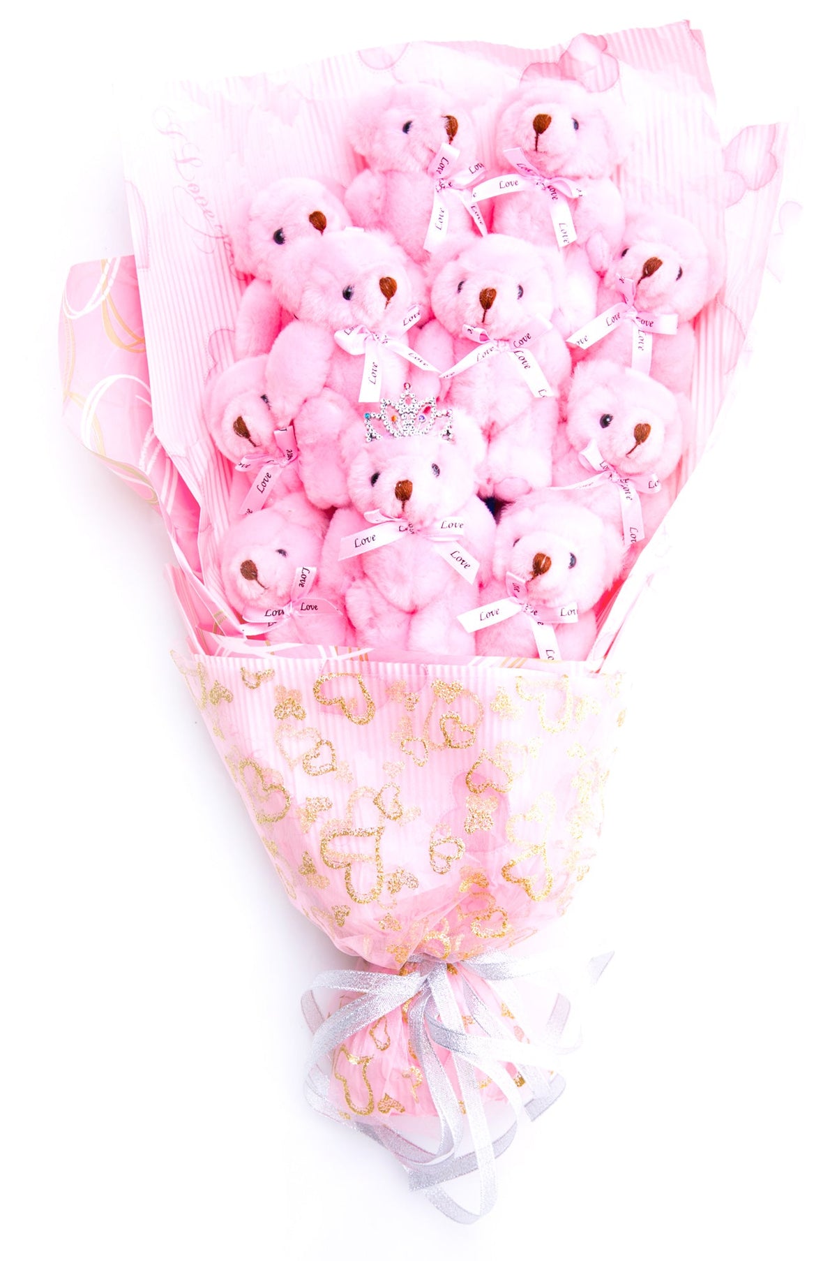 Baby Bear Bouquet - Pink
