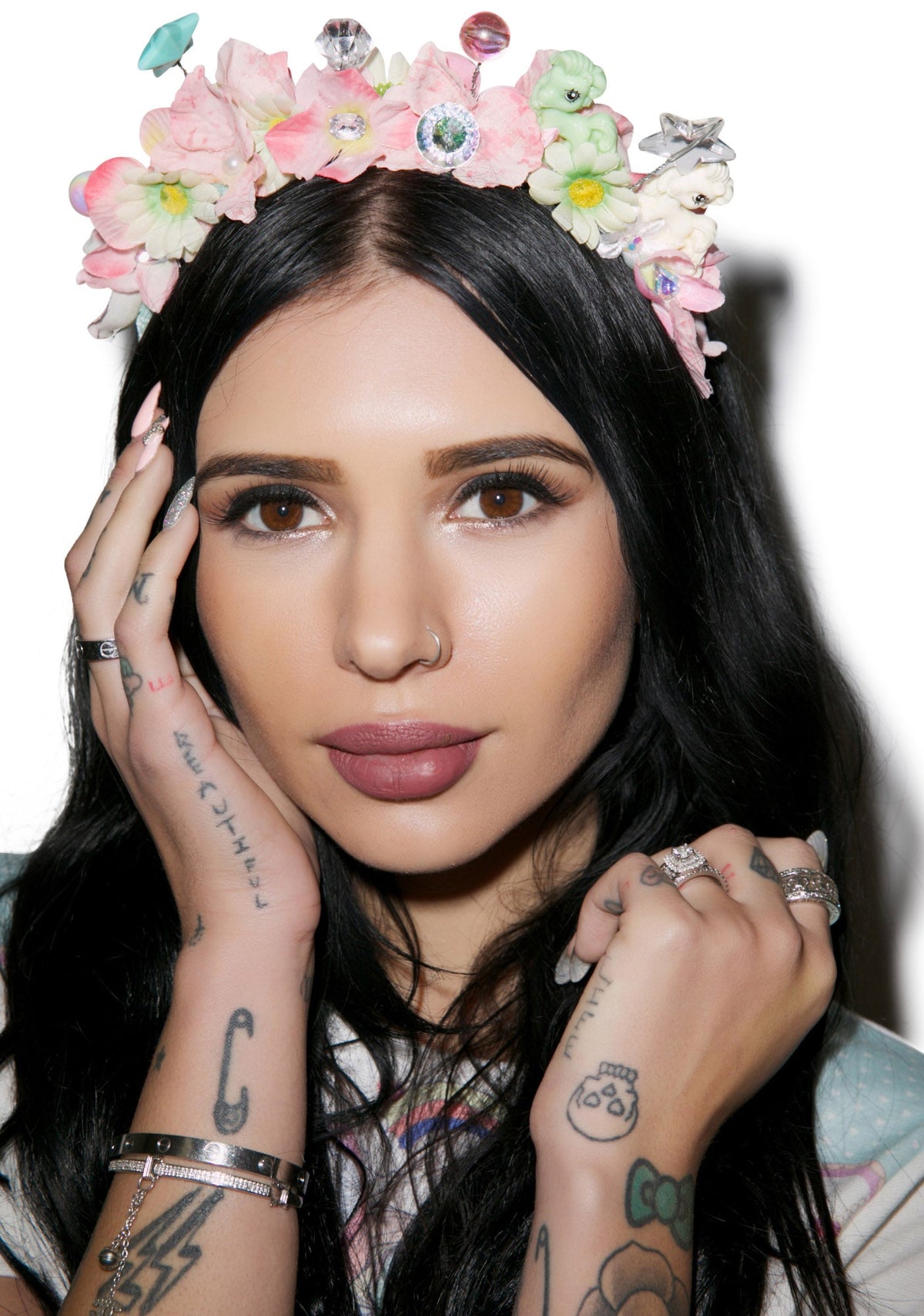 Flower Bomb Headband - Yellow