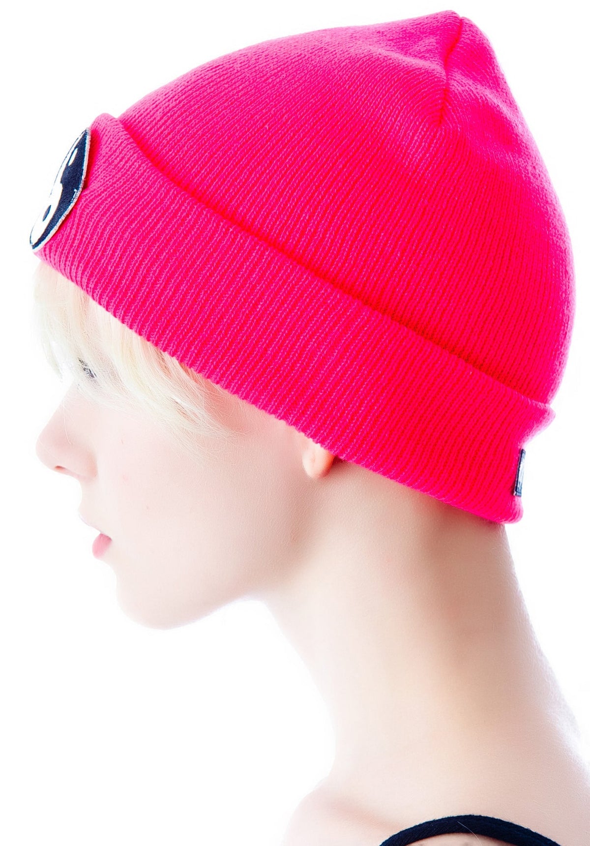 Yin Yang Beanie - Black