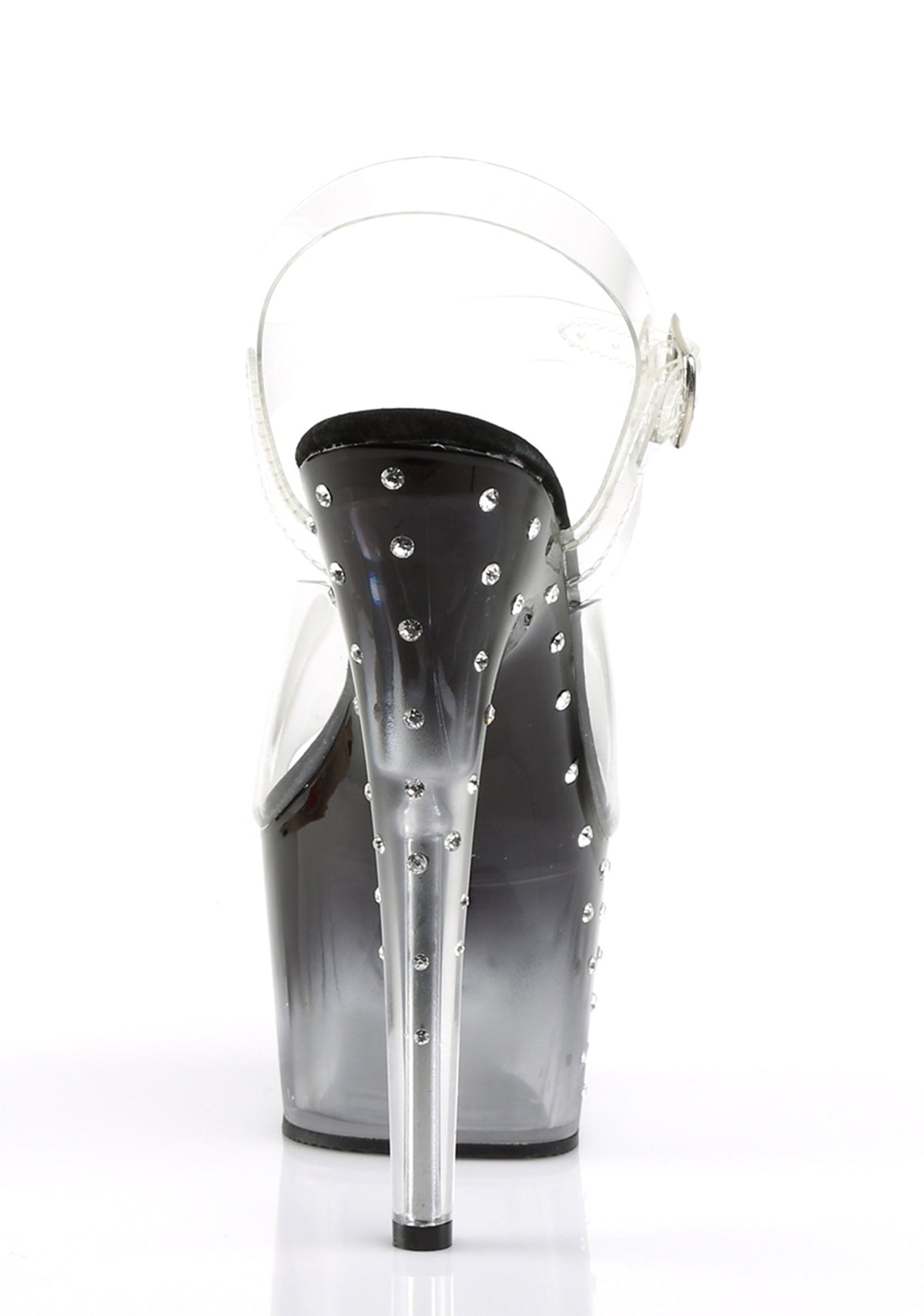 Stardust-708 Platform Ankle Strap Sandals-Smoke