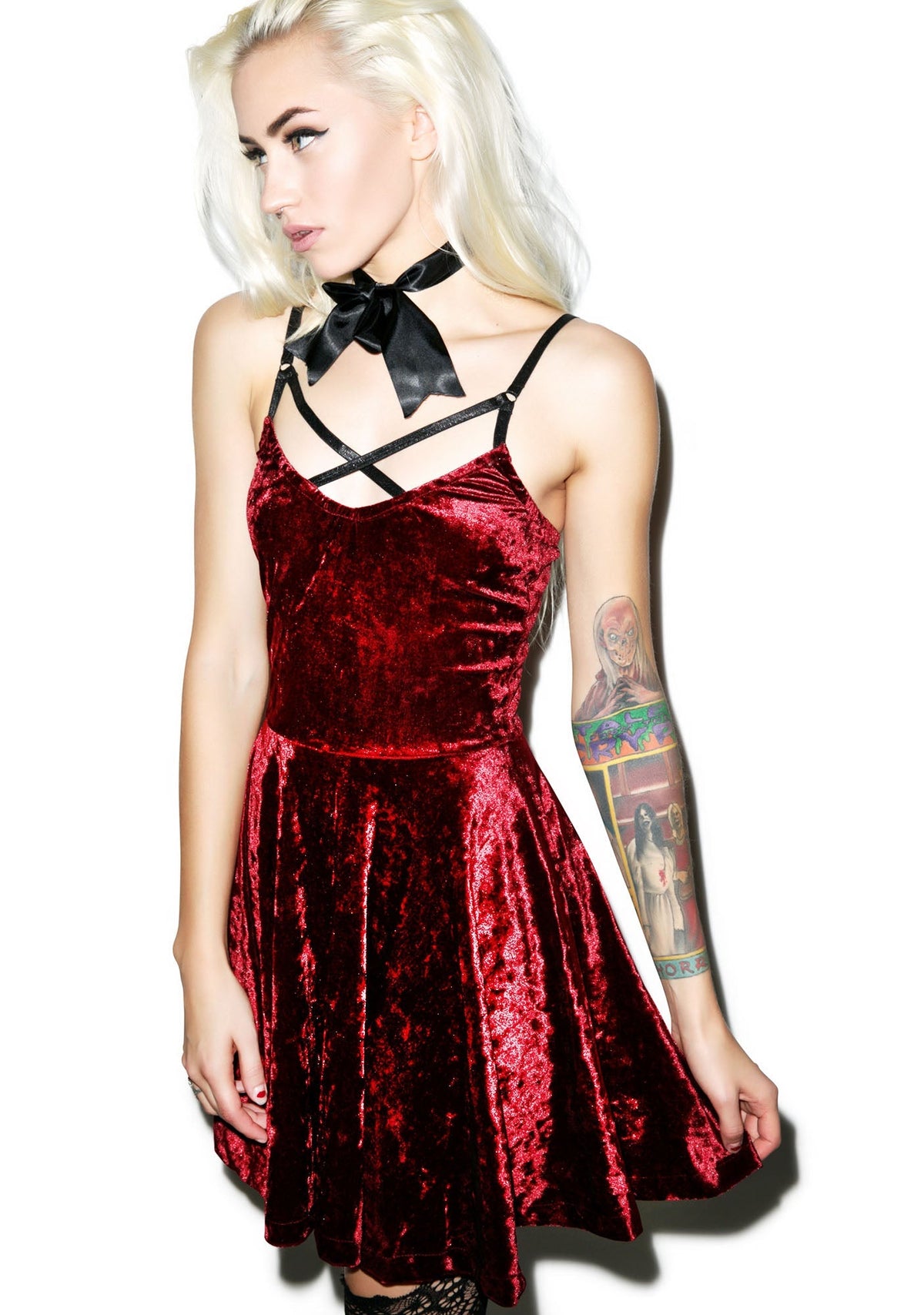 Your Velvet Crush Dress - Pink
