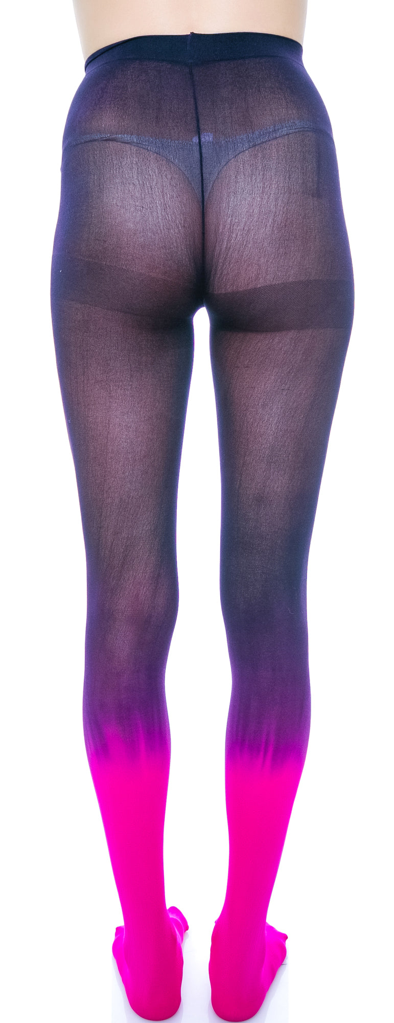 Come Fade Away Ombre Tights - Black