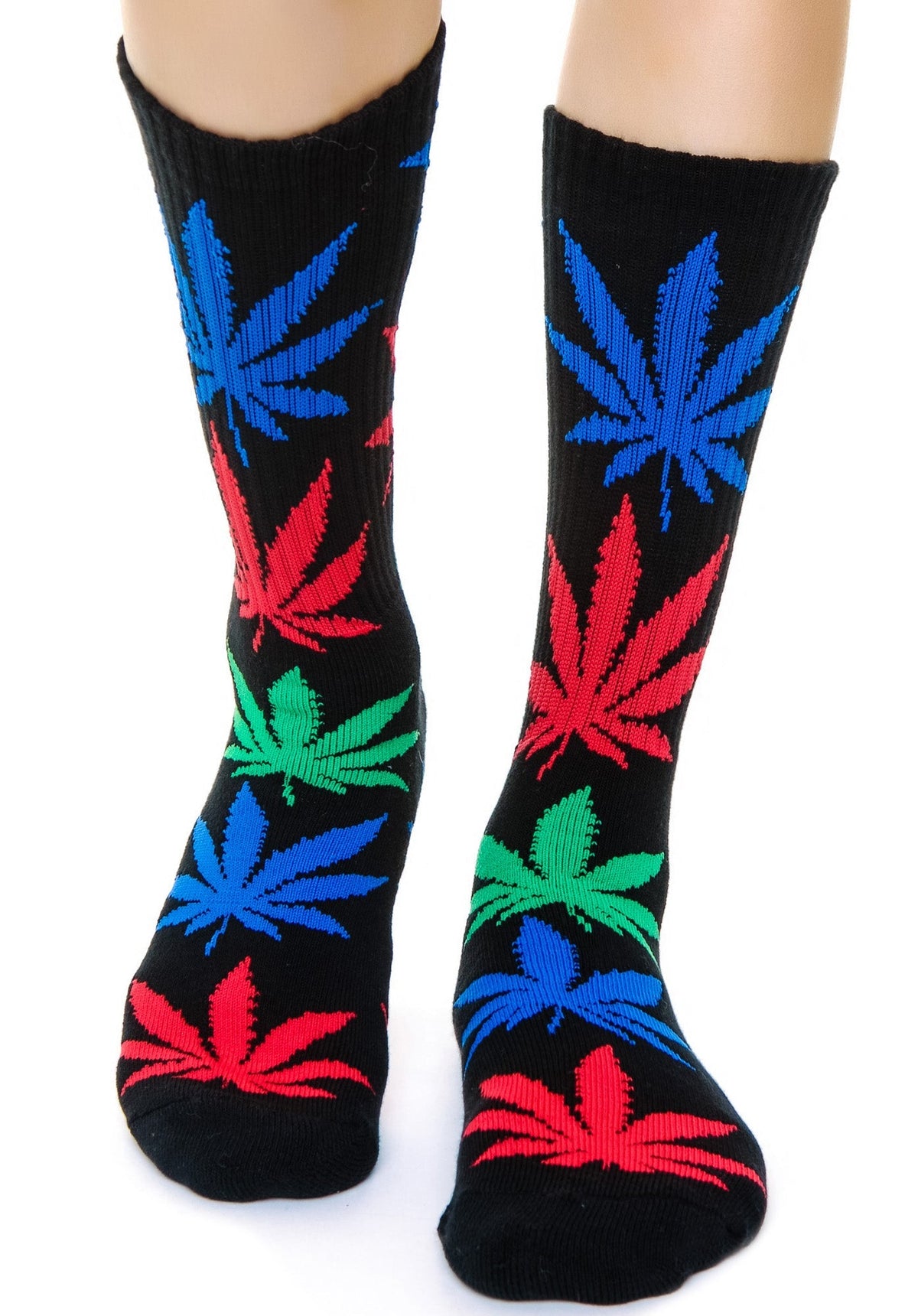 Plantlife Multi Color Sock - White