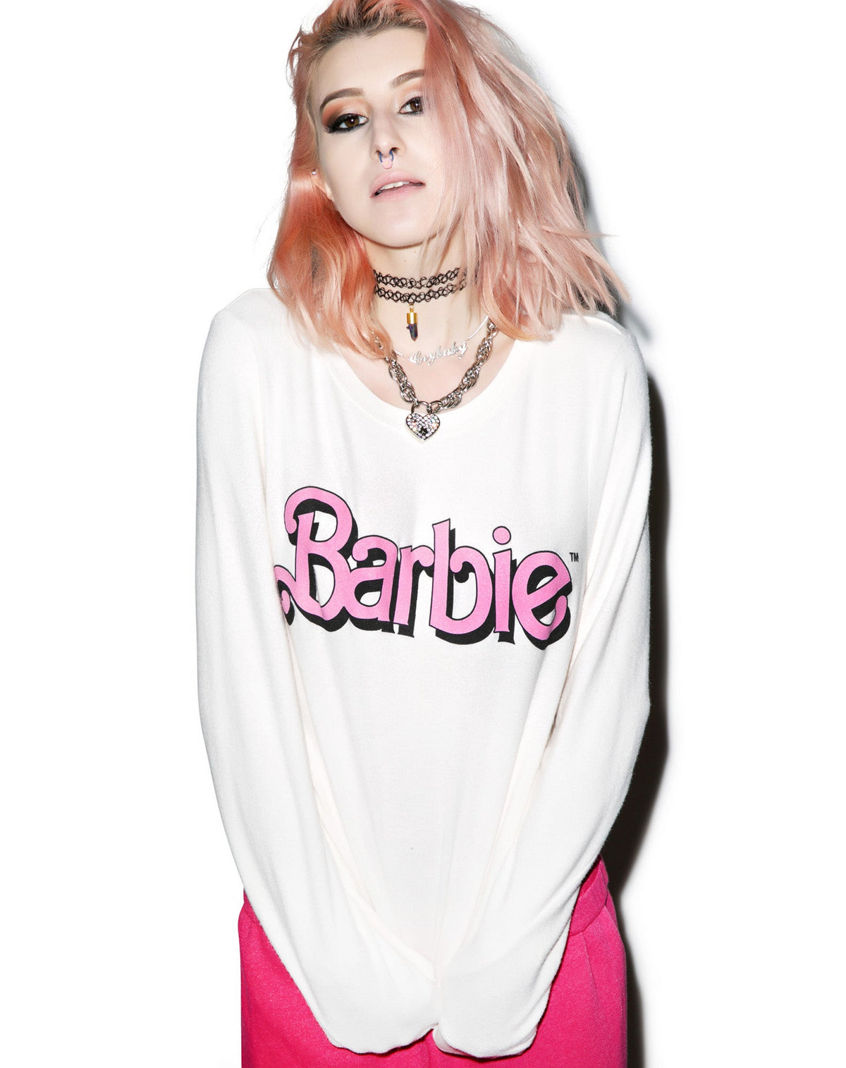 My Resume Baggy Beach Jumper - Light Pink