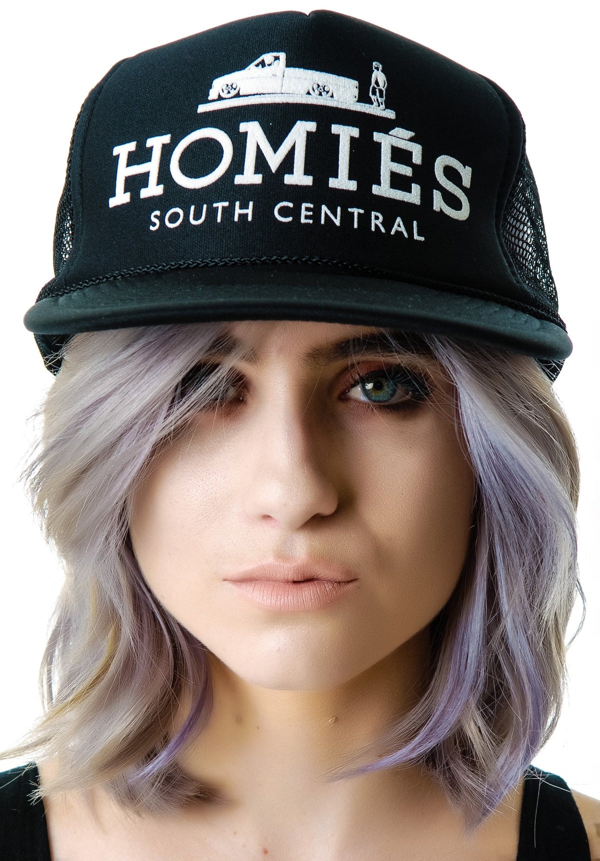 Homies Trucker Mesh Hat - Black