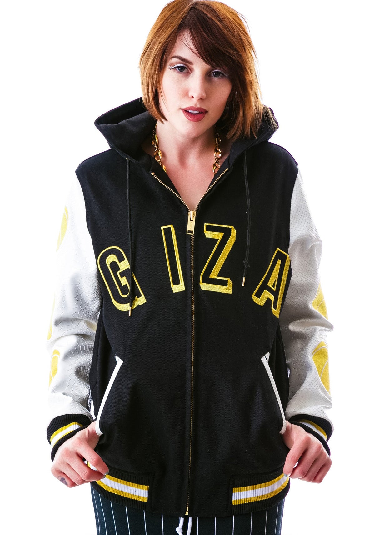 x Giza Shield Hoodie Jacket - Black