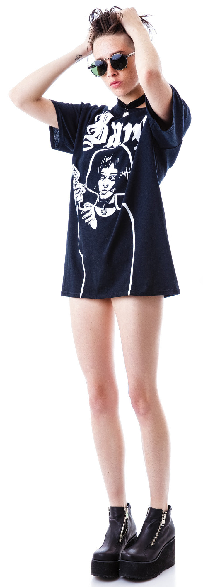 Mathilda Tee - Black