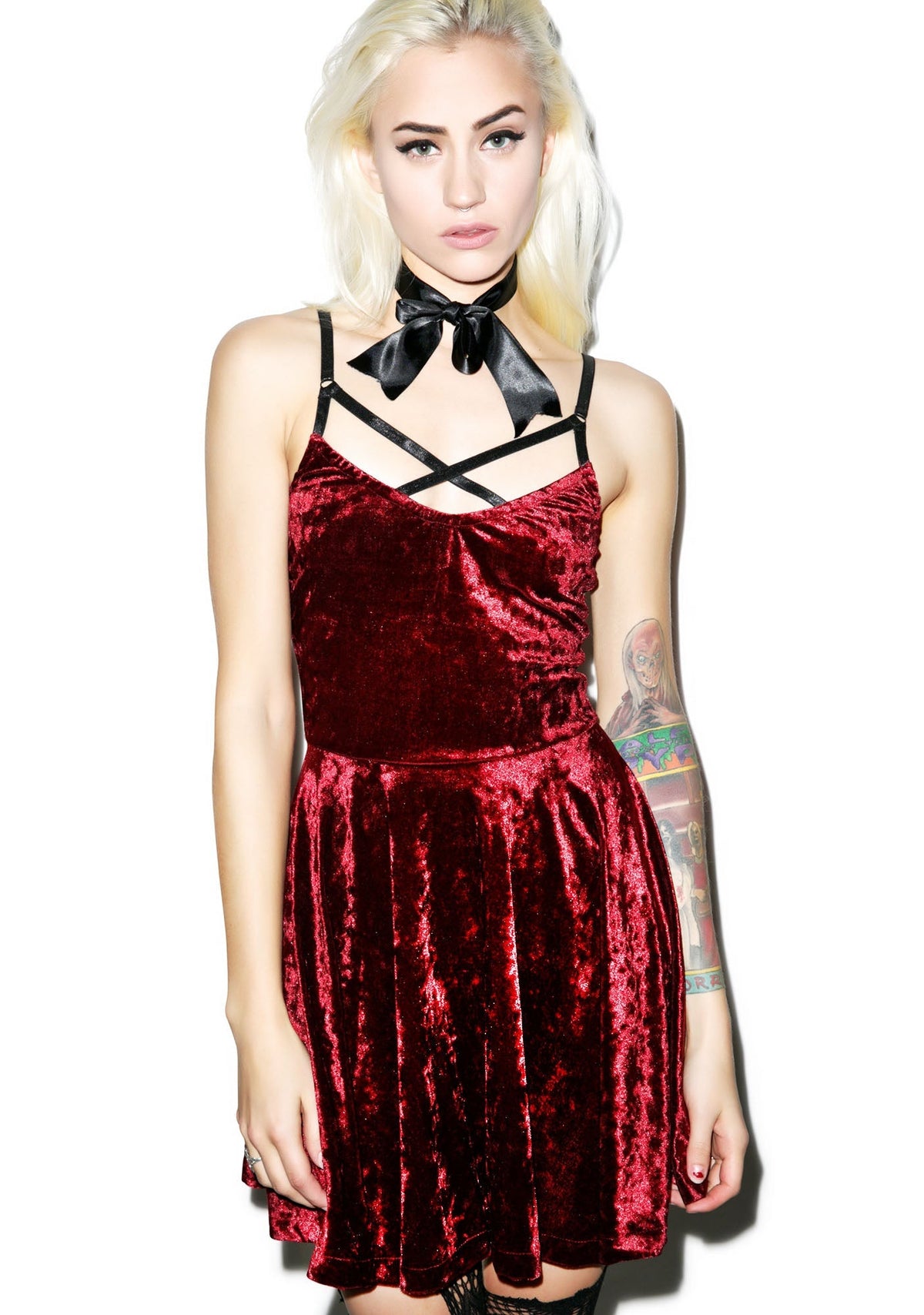 Your Velvet Crush Dress - Pink