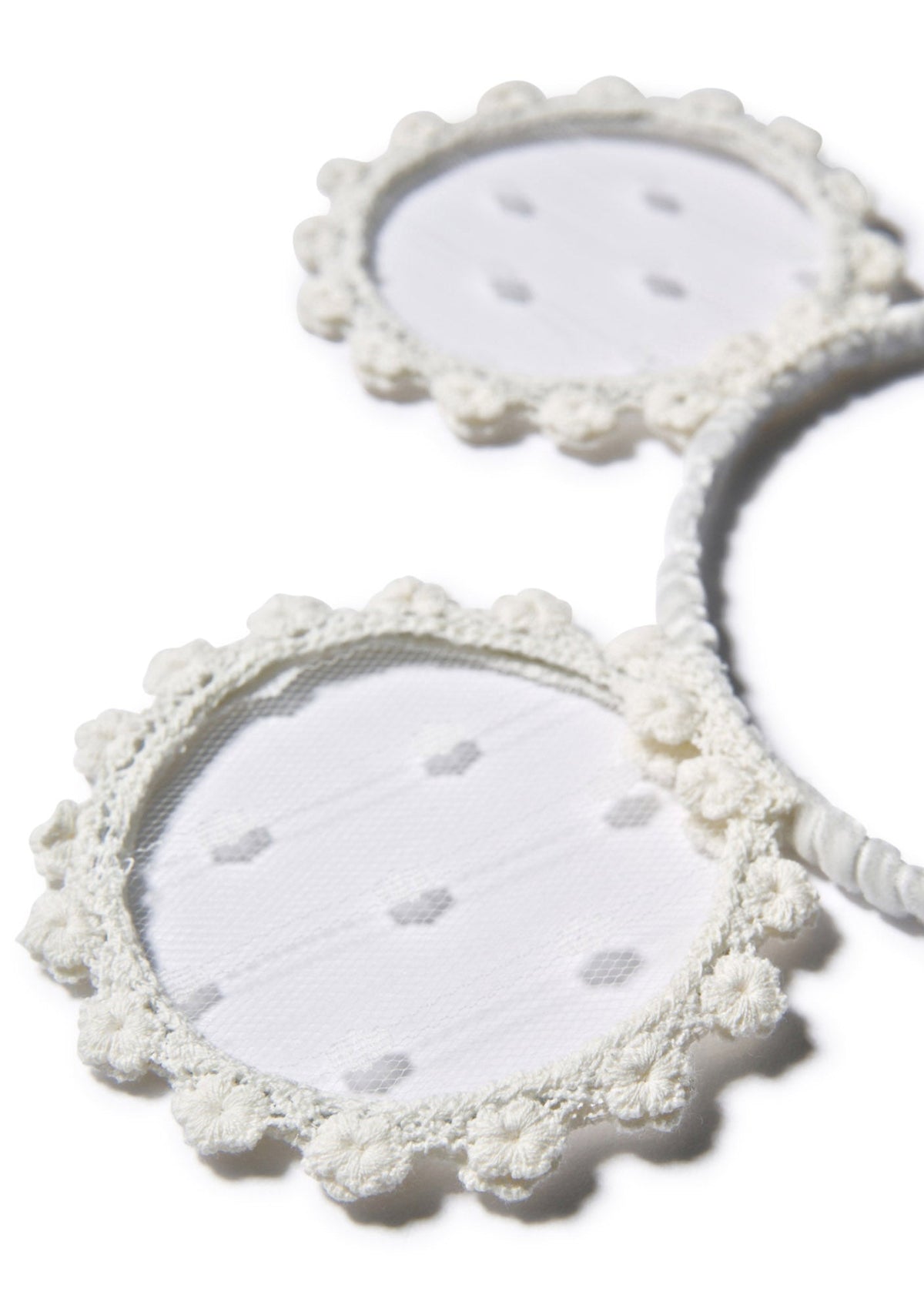Babe-y Bear Headband - White