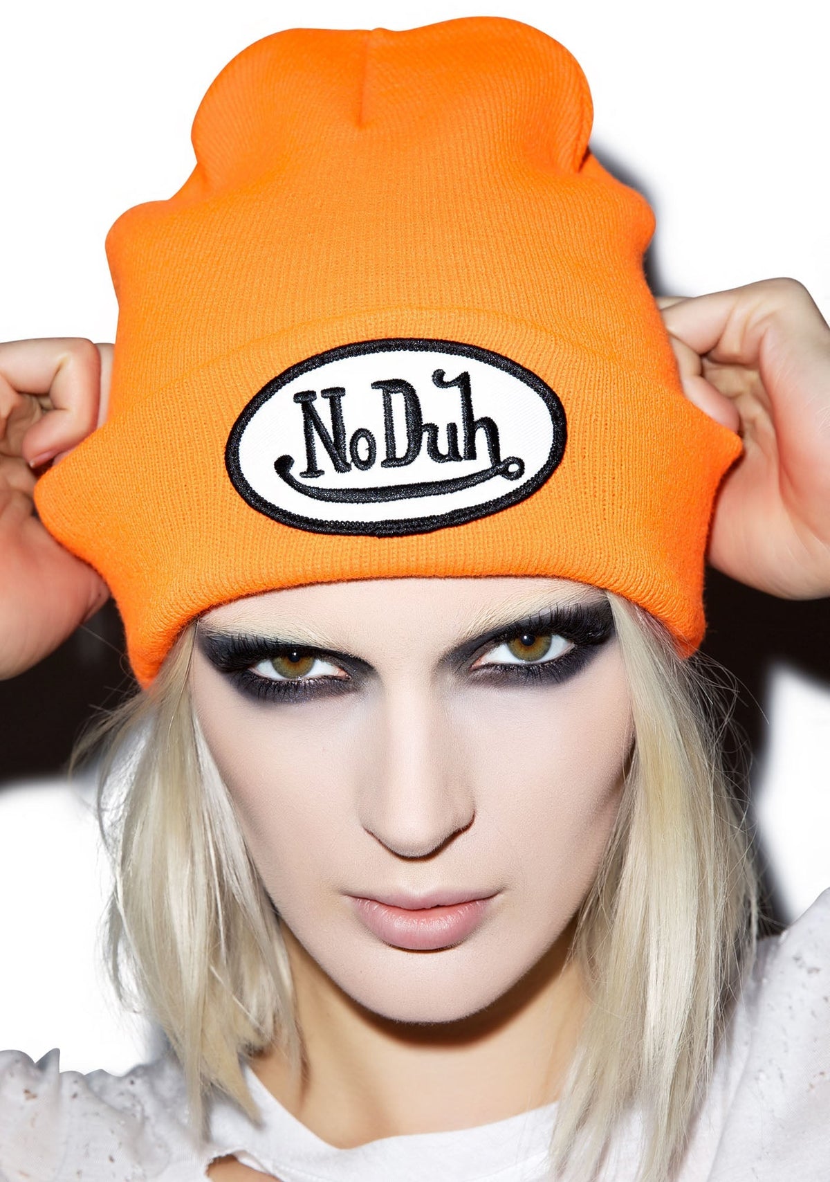 No Duh Beanie - Orange