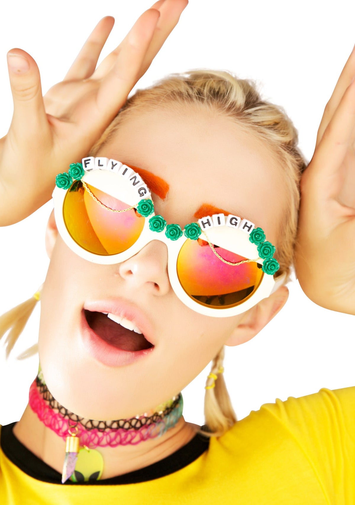 Flying High Sunglasses - Green