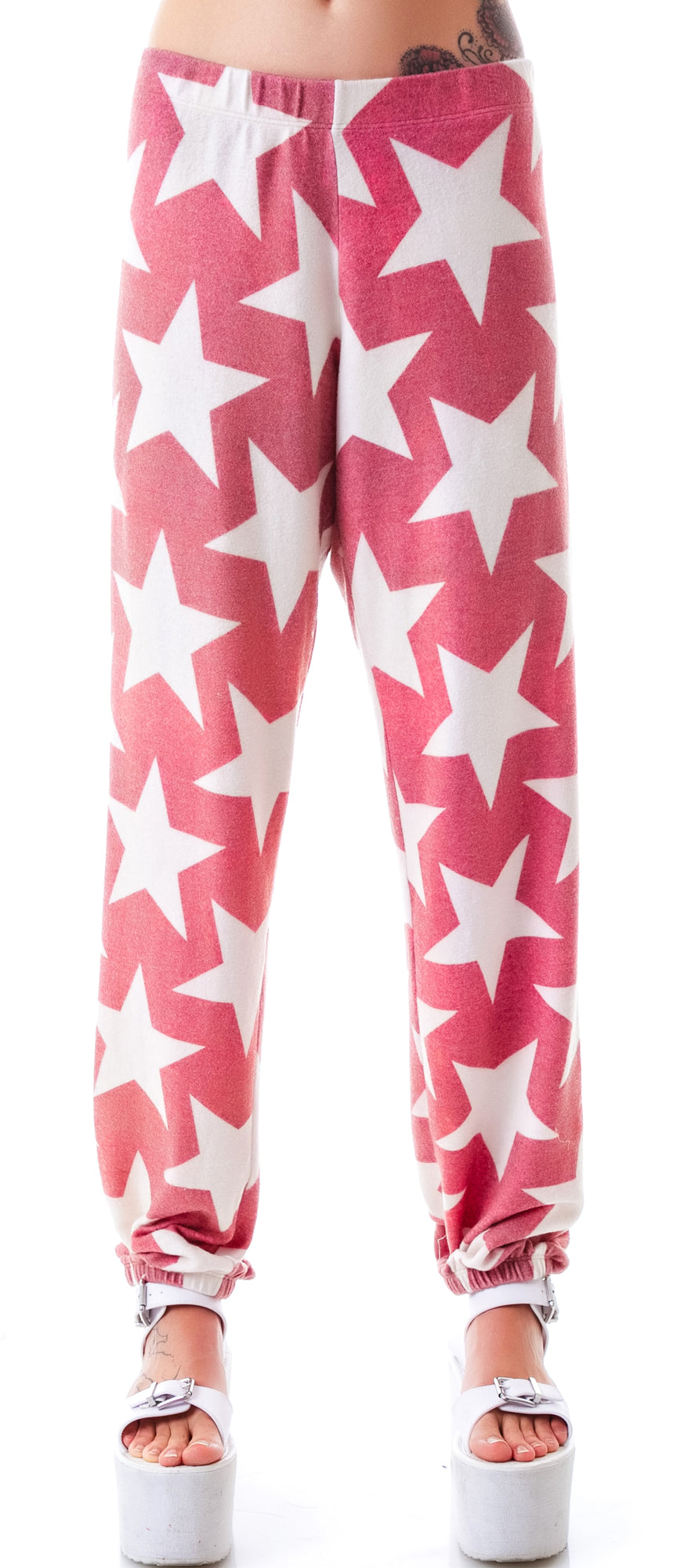 Denim Stars Gidget Sweats - Light Blue